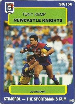1990 Stimorol NRL #90 Tony Kemp Front